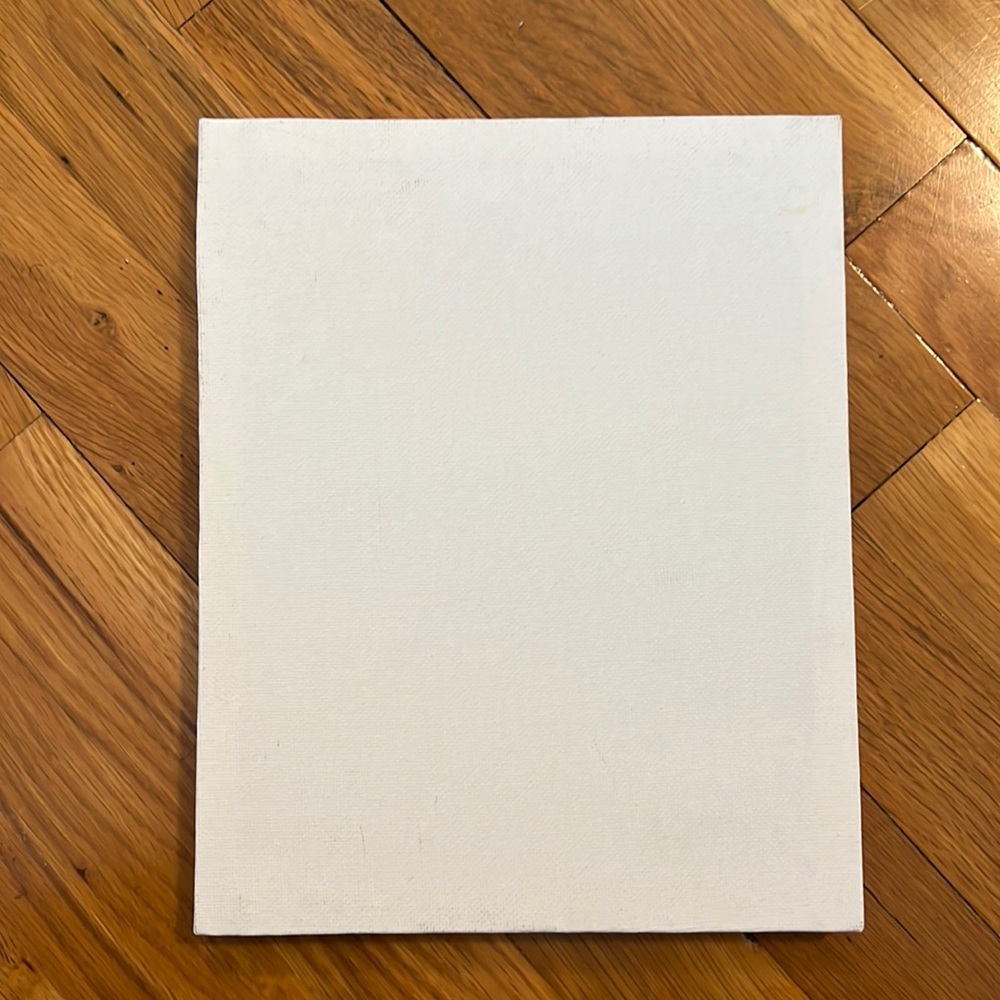 Blank White Canvas 8x10
